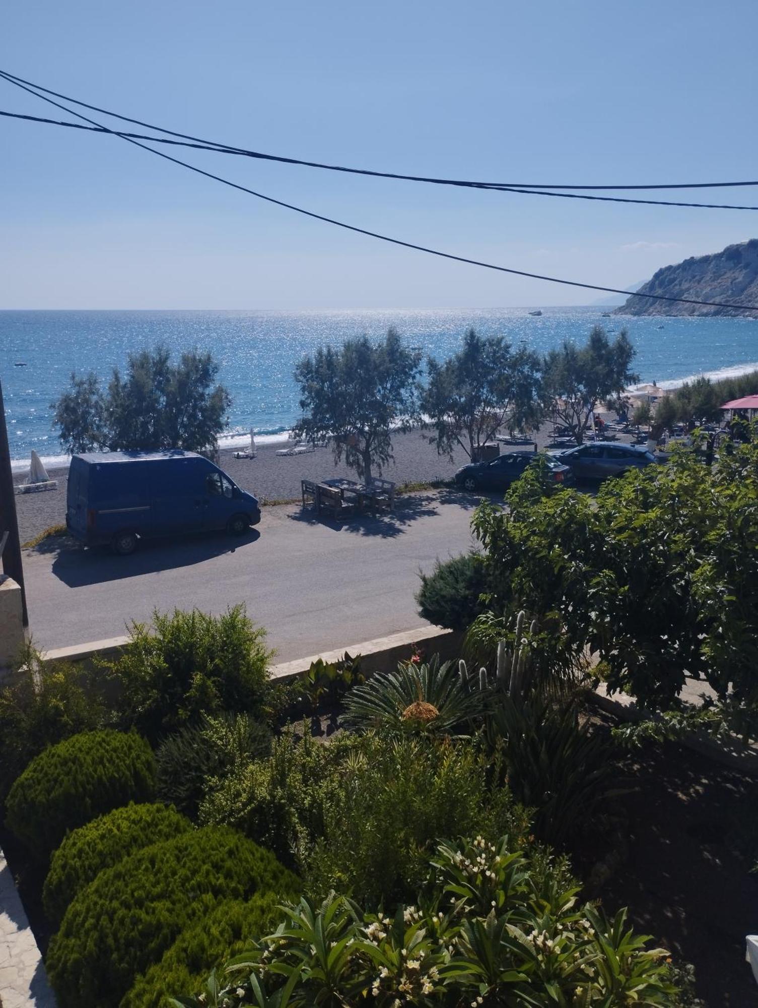 Eirini Apts On The Beach Psari Forada Cameră foto